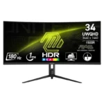 مانیتور خمیده گیمینگ 34 اینچ ام اس آی مدل Mag 342Cqr E2