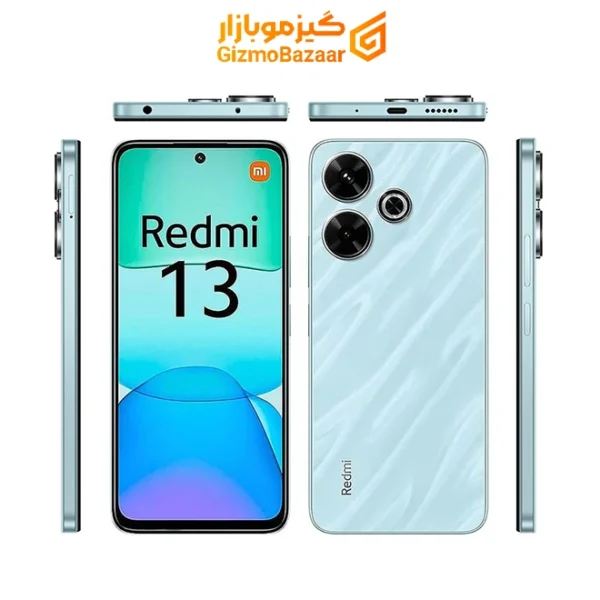 گوشی موبایل شیائومی مدل Redmi 13 دو سیم کارت ظرفیت 256 گیگابایت و رم 8 گیگابایت