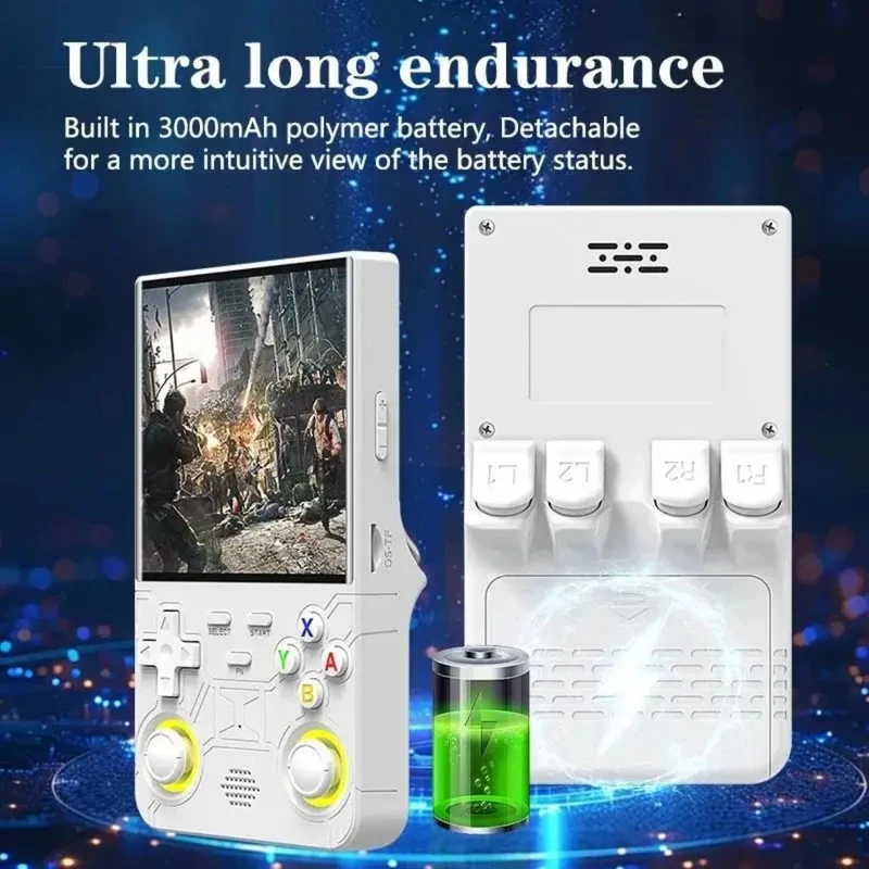 کنسول بازی قابل حمل مدل R36 ULTRA با هزاران بازی رترو | خرید اورجینال