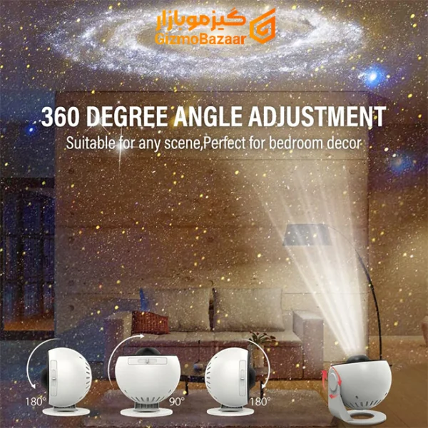چراغ خواب کهکشانی Galaxy Projector مدل Bl-Dqy02
