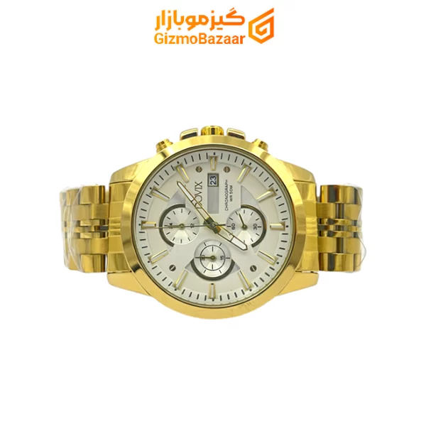 ساعت مچی عقربه‌ای مردانه داویکس تمام استیل Dovix Originally کد 110