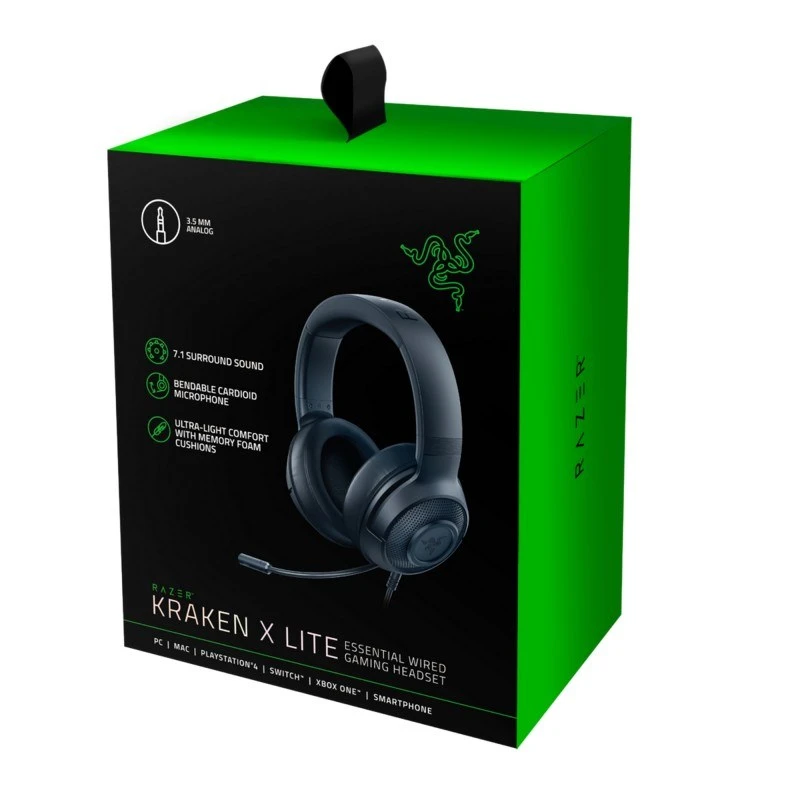 هدست گیمینگ ریزر مدل Kraken X Lite صدای 7.1 سراند | اورجینال فوقسبک