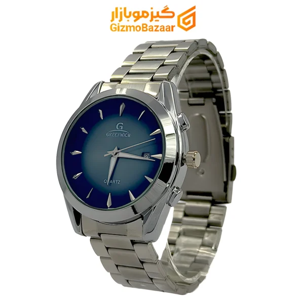 ساعت مچی گرینویچ طرح Greenwich Ap - صفحه مشکی سبز