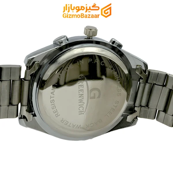 ساعت مچی گرینویچ طرح Greenwich Ap - صفحه مشکی سبز