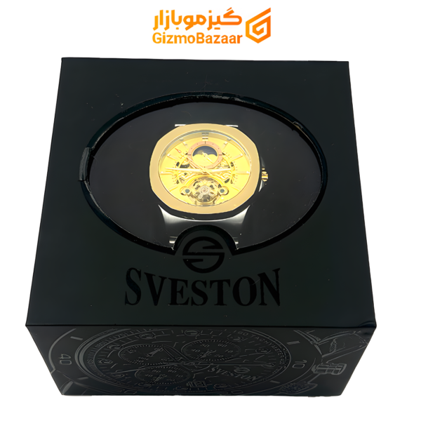 ساعت مچی سویستون Sveston Sv-9325 - طلایی نقره ای
