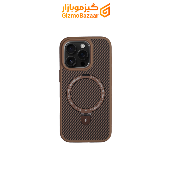 قاب آیفون 16 مدل Carbon Mag