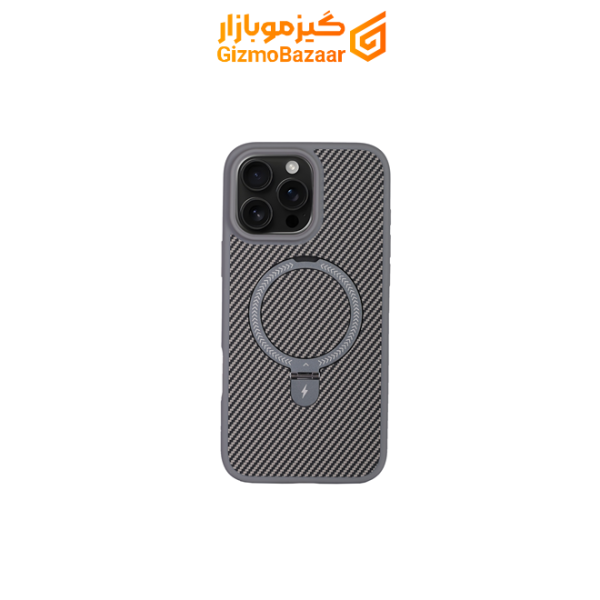 قاب آیفون 16 مدل Carbon Mag