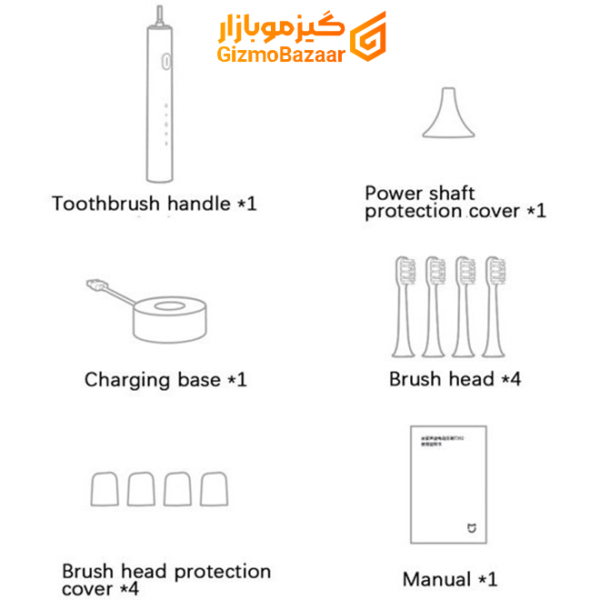 مسواک برقی شیائومیXiaomi Electric Toothbrush T302